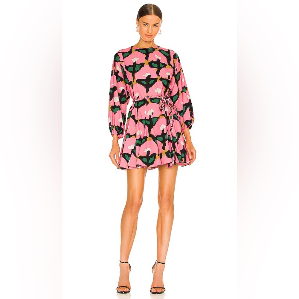 Rhode Maryn Dress in Rose Bloom - Small